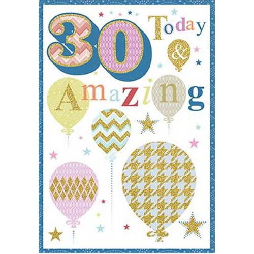 Card - 30th Birthday