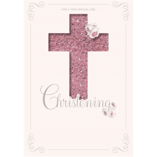 Card - Christening Girl