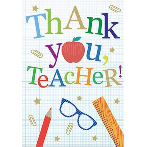 Card - Thank You Teacher