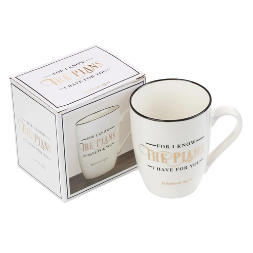Ceramic Mug For I Know the Plans I Have For You