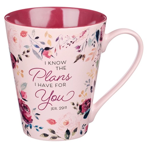 Ceramic Mug: I Know the Plans I Have For You (414 Ml)
