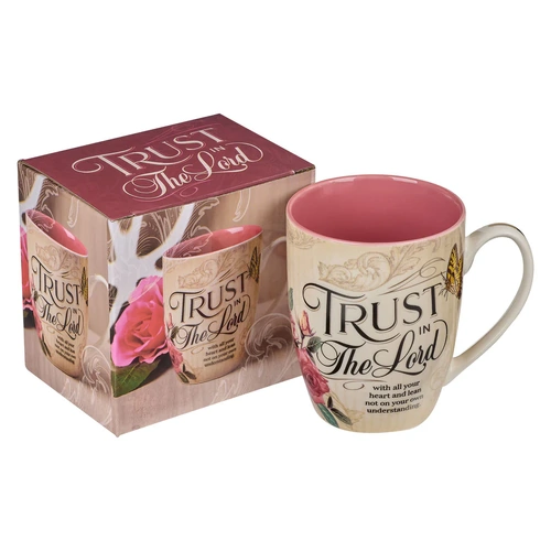 Ceramic Mug: Trust In The Lord (355 Ml)