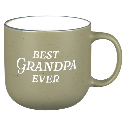 Ceramic Mug Best Grandpa Ever Khaki (440 ml)