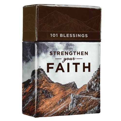 Box of Blessings - Faith Mountains Matt. 17:20, Brown