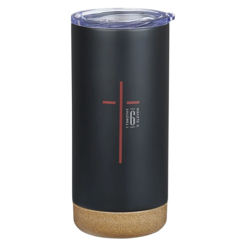 Stainless Steel Tumbler: Man of God Black