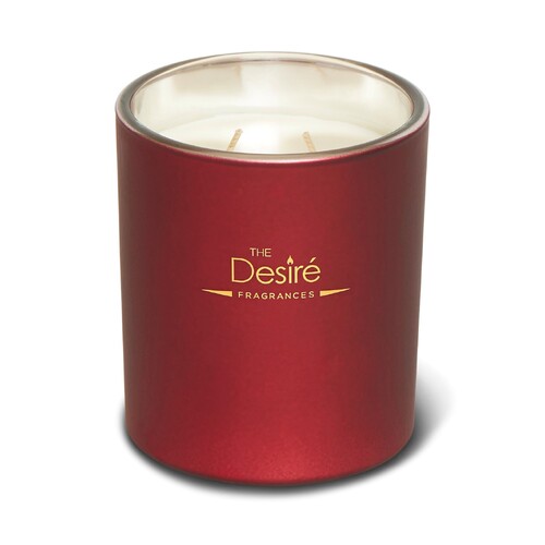 Desire Fragrance Soy Candle - Pink Champagne Tulip