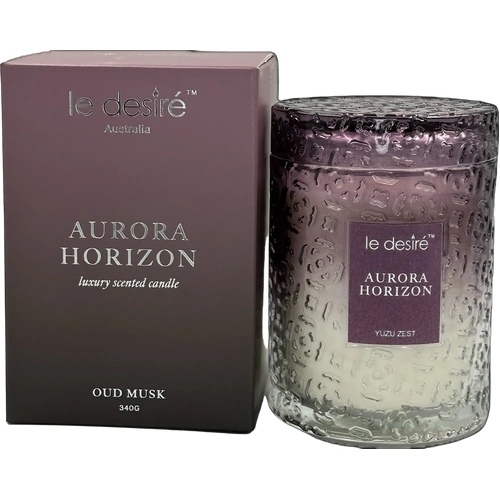 Aurora Soy Candle - Oud Musk