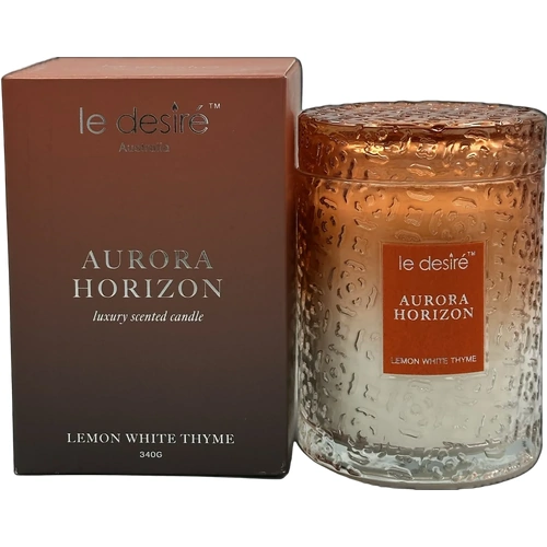 Aurora Soy Candle - Lemon White Thyme