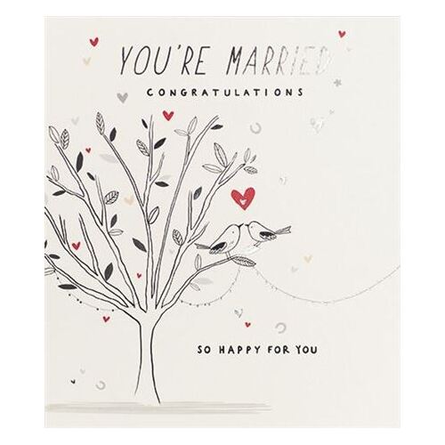 Card - You're Married Congratulations