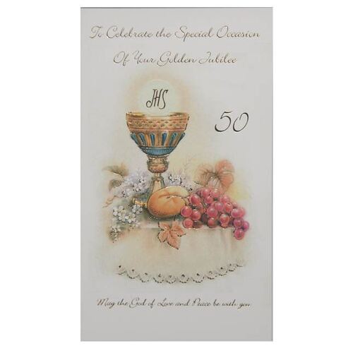 Card - Golden Jubilee 50th