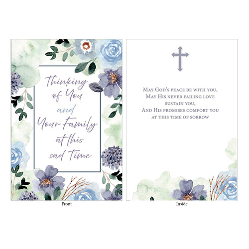 Card - Thinking of You and Your Family