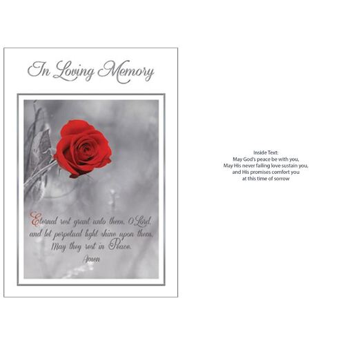 Card- In Loving Memory