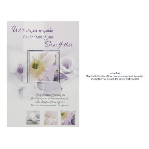 Card - Sympathy Grandfather