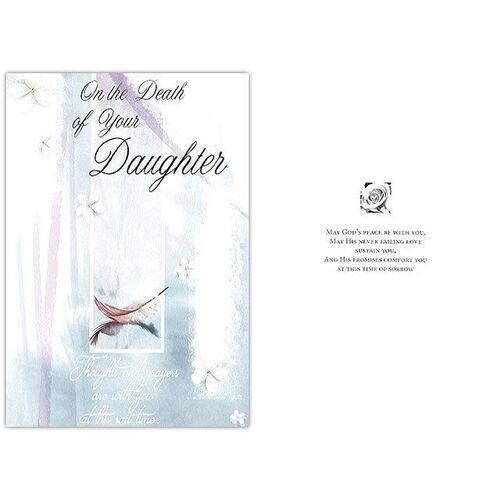 Sympathy Card - Daughter