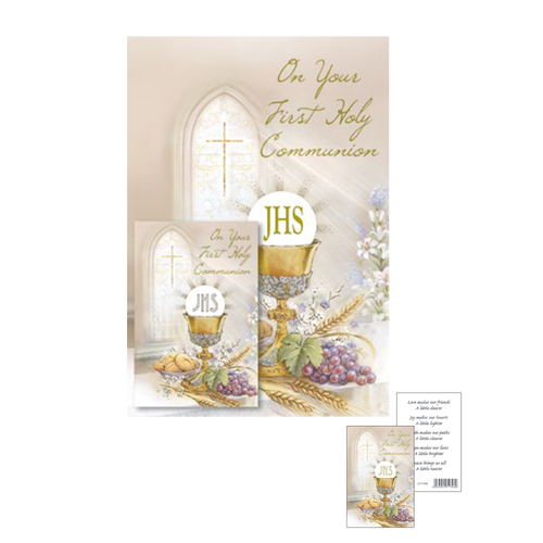 Card - On Your First Holy Communion