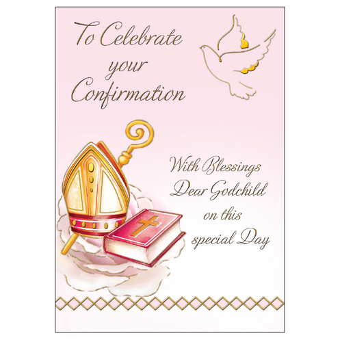 Card - Confirmation Godchild