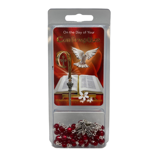 Confirmation Rosary w/Card