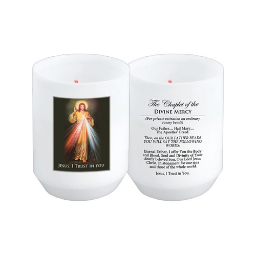 Devotional Candle - Divine Mercy
