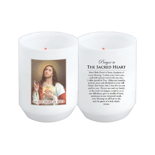 Devotional Candle - Sacred Heart Jesus