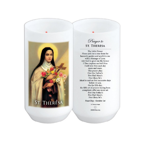 Devotional Candle - Saint Theresa