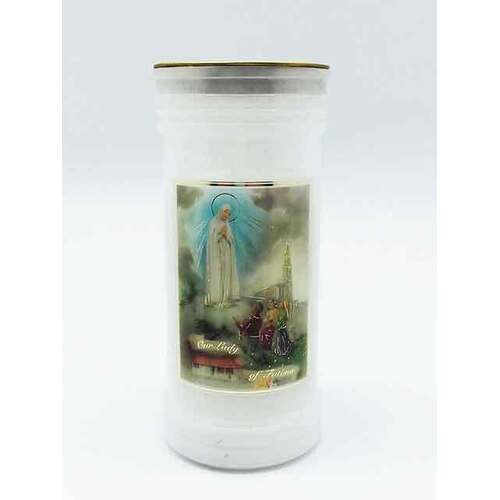 Devotional Candle - Our Lady of Fatima