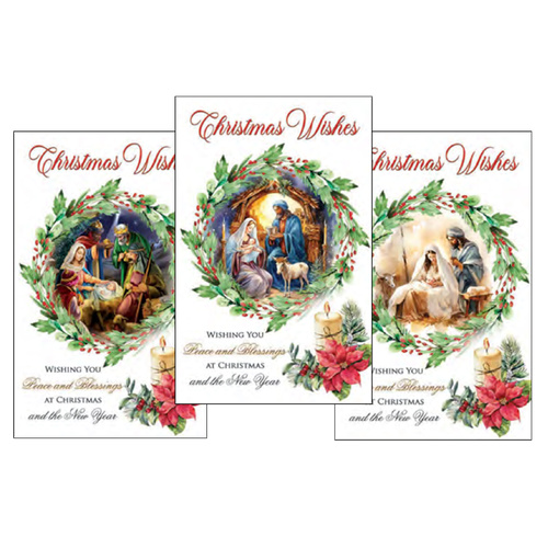 Christmas Religious Cards - Small