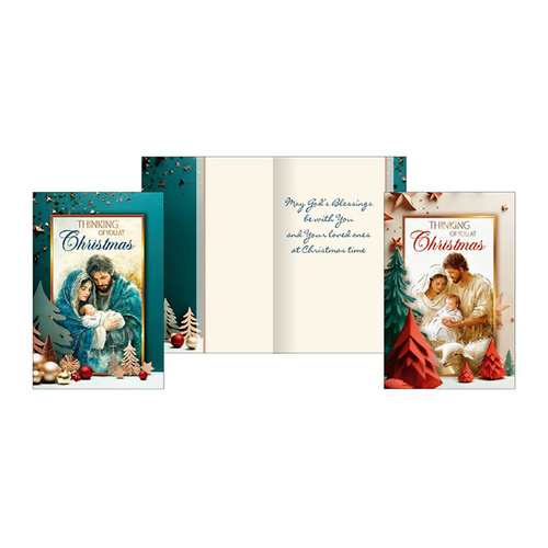 Christmas Cards Thinking of You - Assorted