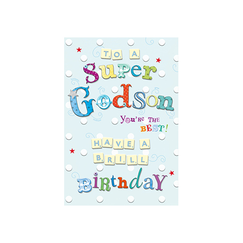 Card - Birthday Godson