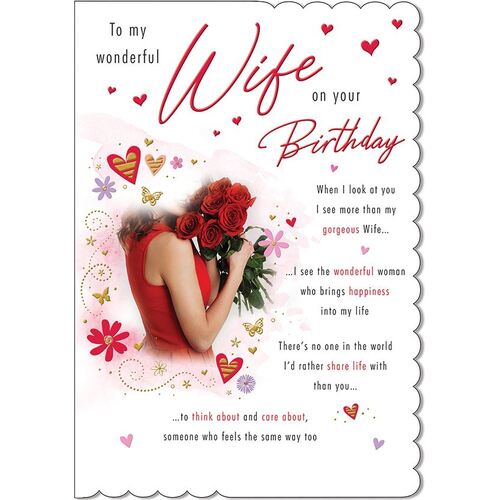 Card - Birthday Wife