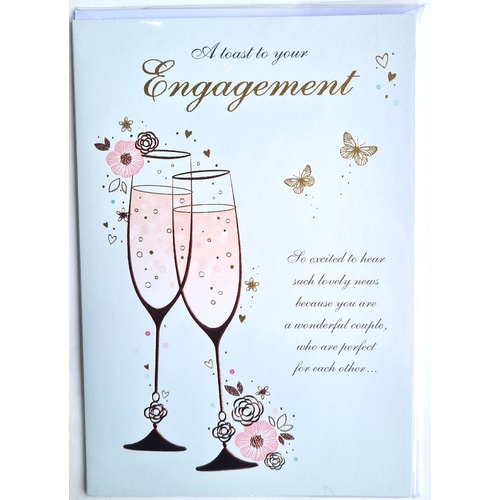 Card - Engagement Flutes