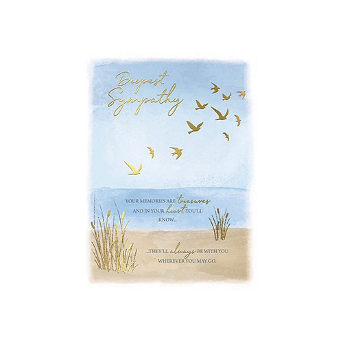 Card - Deepest Sympathy Birds