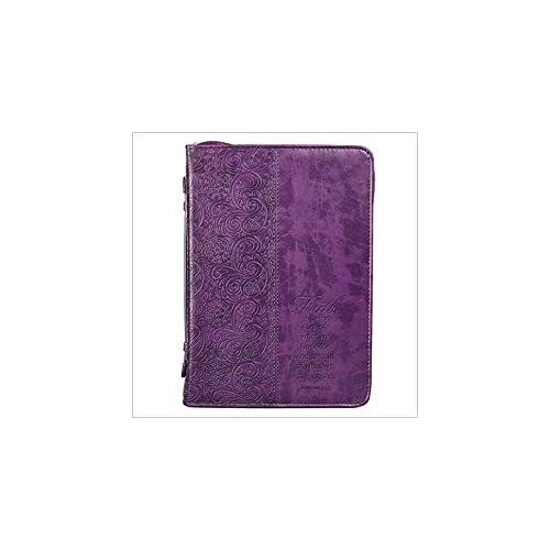 Bible Cove Large- Faith Purple Cover