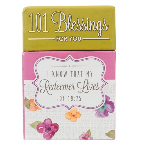 Box of Blessings - 101 Blessings For You Redeemer Lives (Job 19 25)