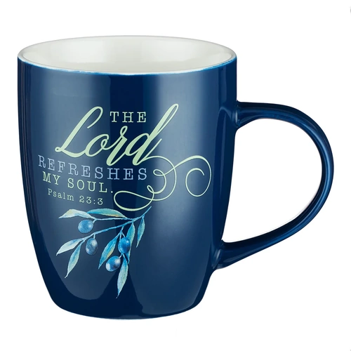 Ceramic Mug: Lord Refreshes my Soul  (384 Ml)