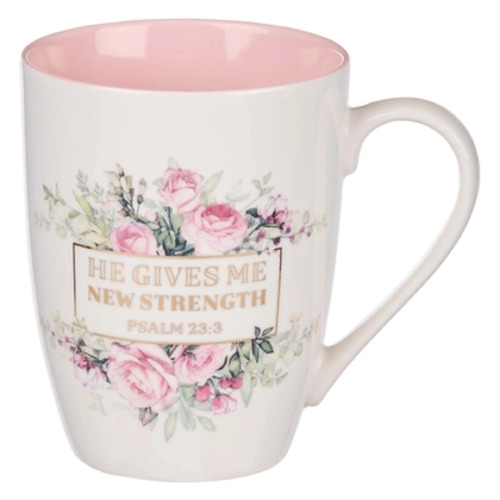 Ceramic Mug: New Strength (355ml)