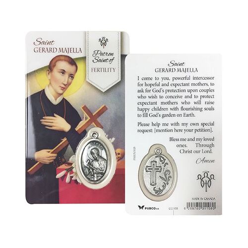 Lam Card & Medal - St Gerard Majella