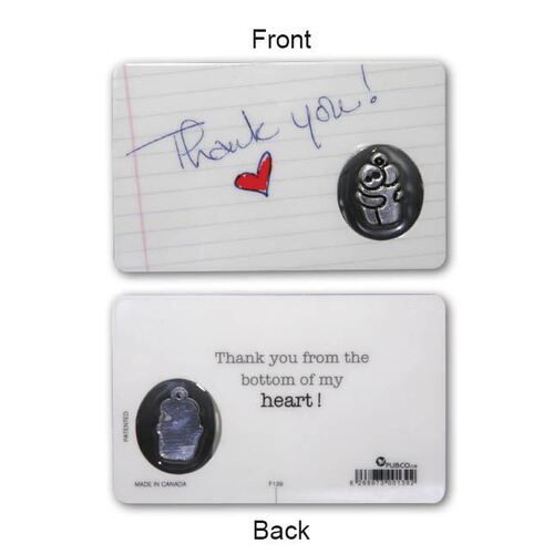 Lam Card & Medal - Thank You