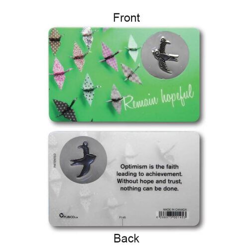 Lam Card & Medal - Remain Hopeful