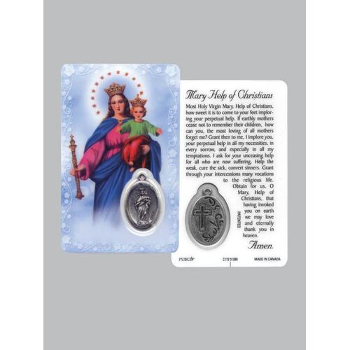 Lam Card & Medal - OL Help of Christians