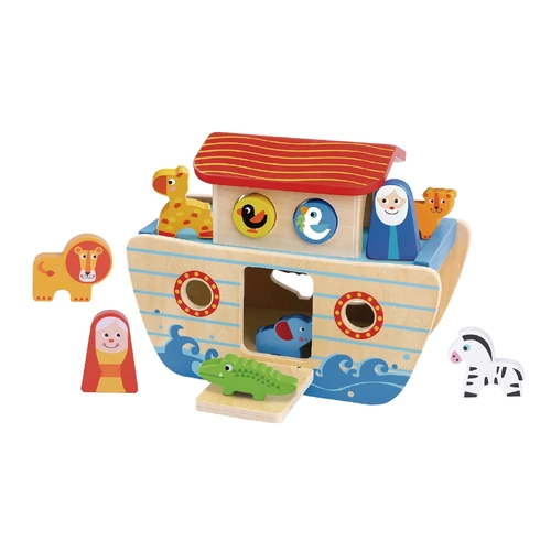 Noah's Ark Wooden Toy Set