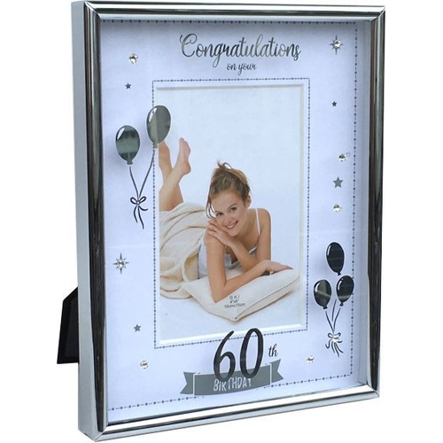 60th Birthday Photo Frame