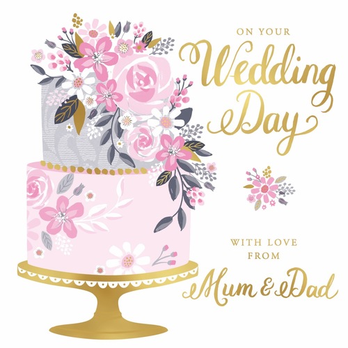 Card - Wedding Day from Mum and Dad