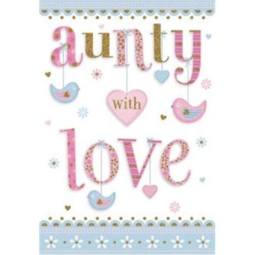 Card - Birthday Aunty