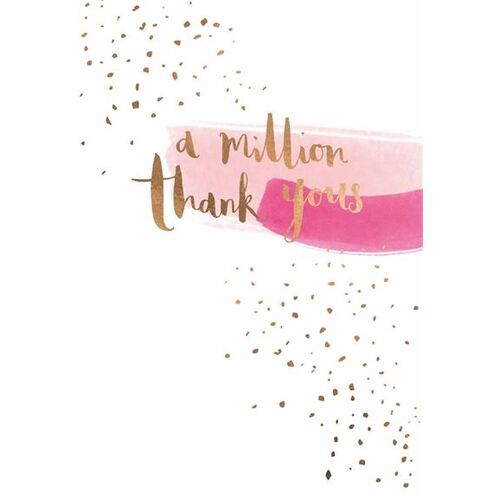 Card - Million Thanks