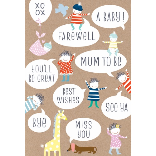Card - Farewell, Best Wishes