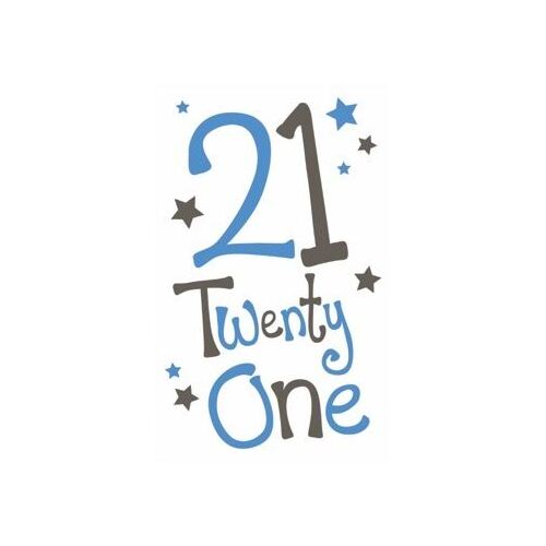 Card -21st Birthday