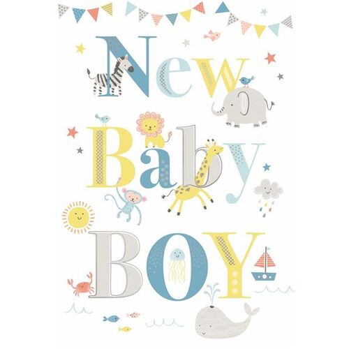 Card - New Baby Boy