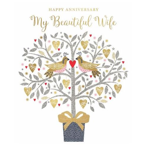 Card - Happy Anniversary Wife