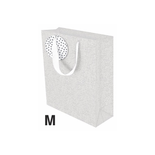 Gift Bag Medium - Silver Shimmer