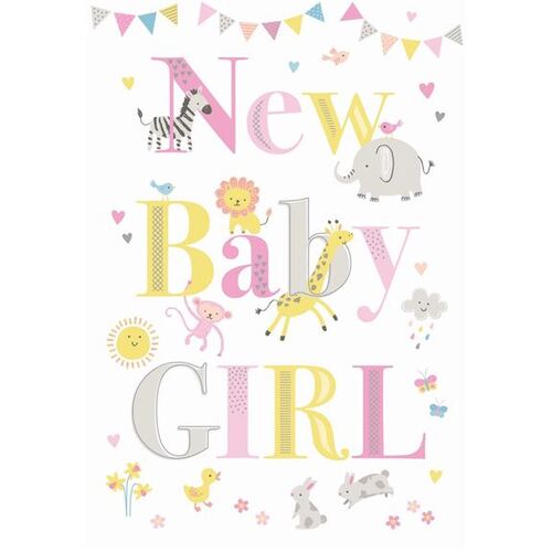 Card - New Baby Girl